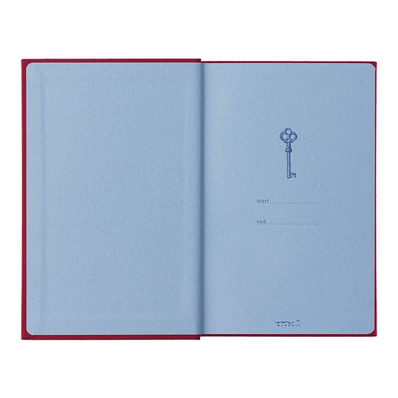 10 year diary Gate - Red - 8 - Midori - Tidformera