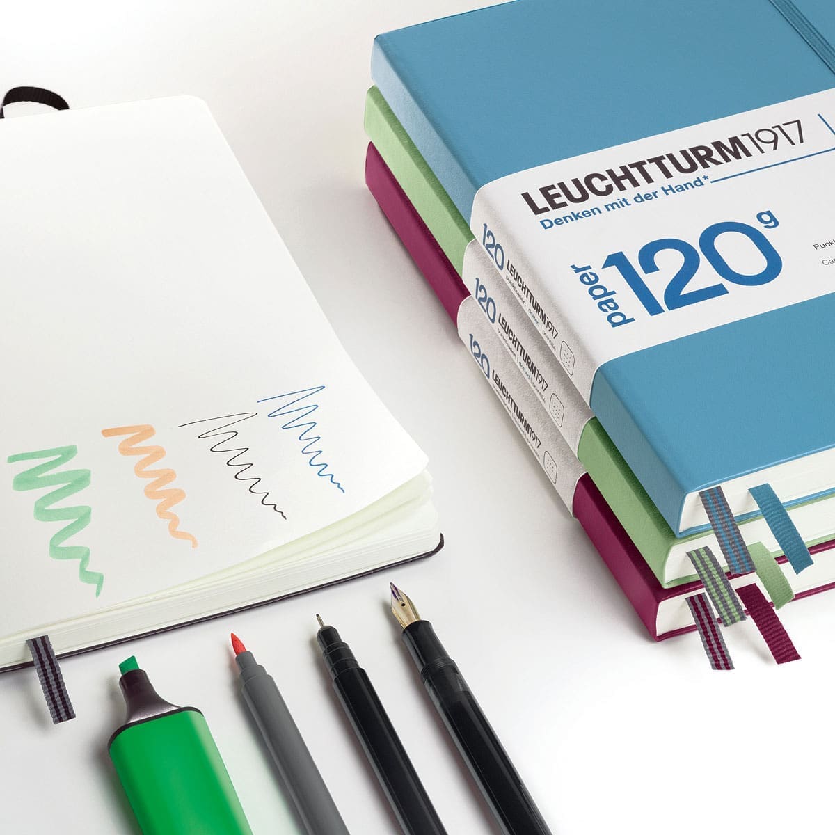 Anteckningsbok Dotted A5 120 GSM - Rising sun - 2 - Leuchtturm1917 - Tidformera