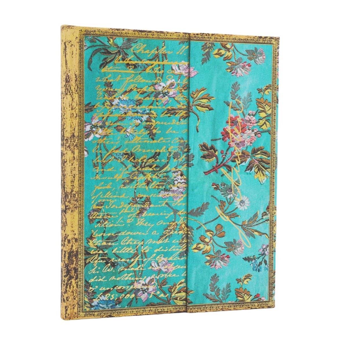 Turkos anteckningsbok Jane Austen Persuasion - Ultra Olinjerad Wrap från Paperblanks. - Tidformera