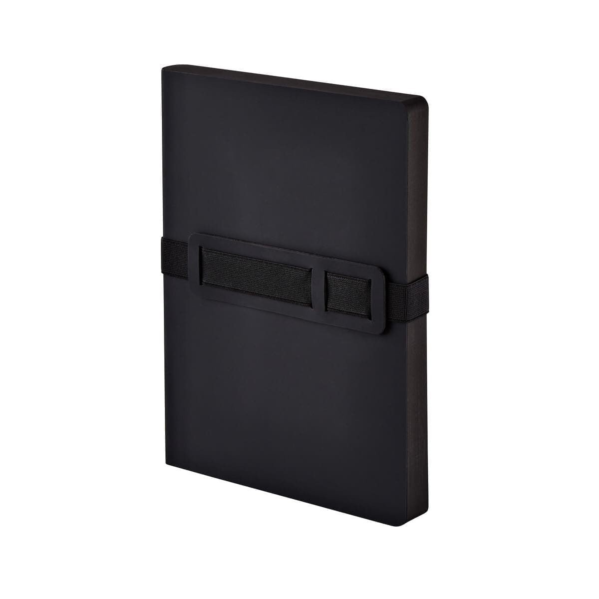 Svart anteckningsbok Voyager Dotted - Large Black från- Nuuna med anti-handbag rem runt. - Tidformera
