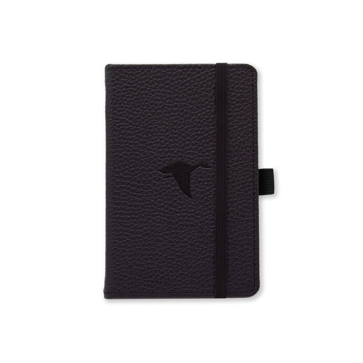 Anteckningsbok Wildlife Dotted A6 Black Duck från Dingbats* - Svart anteckningsbok. Boken har svart gummiband för stängning samt pennhållare.
- Tidformera