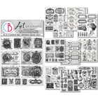Art stickers 14 x 12 10 - pack - Lithographs - 1 - Ciao Bella - Tidformera