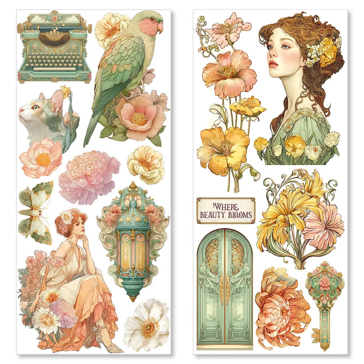 Art stickers 5 - pack - Artemis - 3 - Ciao Bella - Tidformera