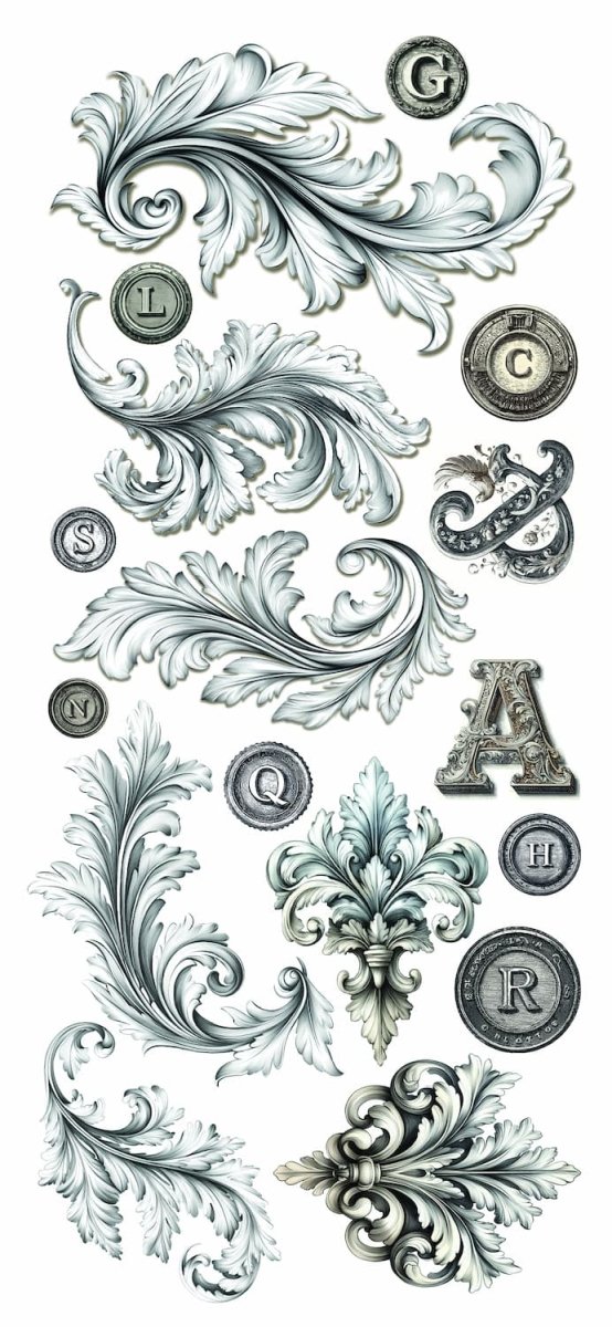 Art stickers 5 - pack - Typographic - 5 - Ciao Bella - Tidformera