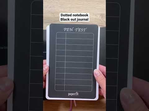 Black Out Journal A5 160 GSM - Romantic ladder - 2 - Paper24 - Tidformera
