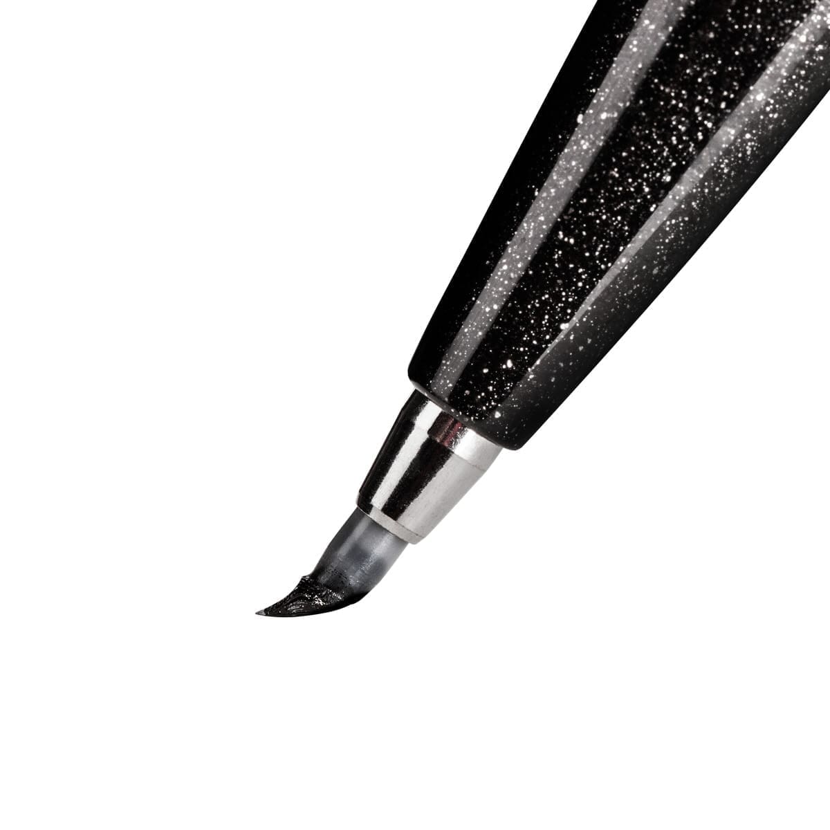 Brush Sign Pen - Fluorescent Yellow - 3 - Pentel - Tidformera