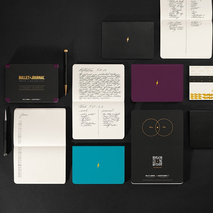 Bullet Journal Pocket 3-pack - Purple26