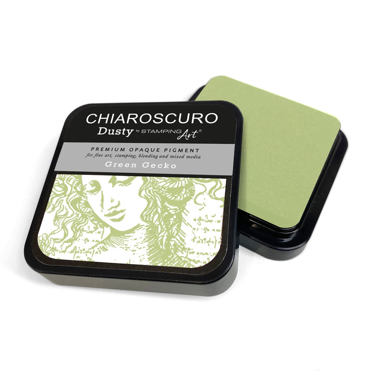 Chiaroscuro Dusty Ink pad - Green Gecko - 1 - Ciao Bella - Tidformera