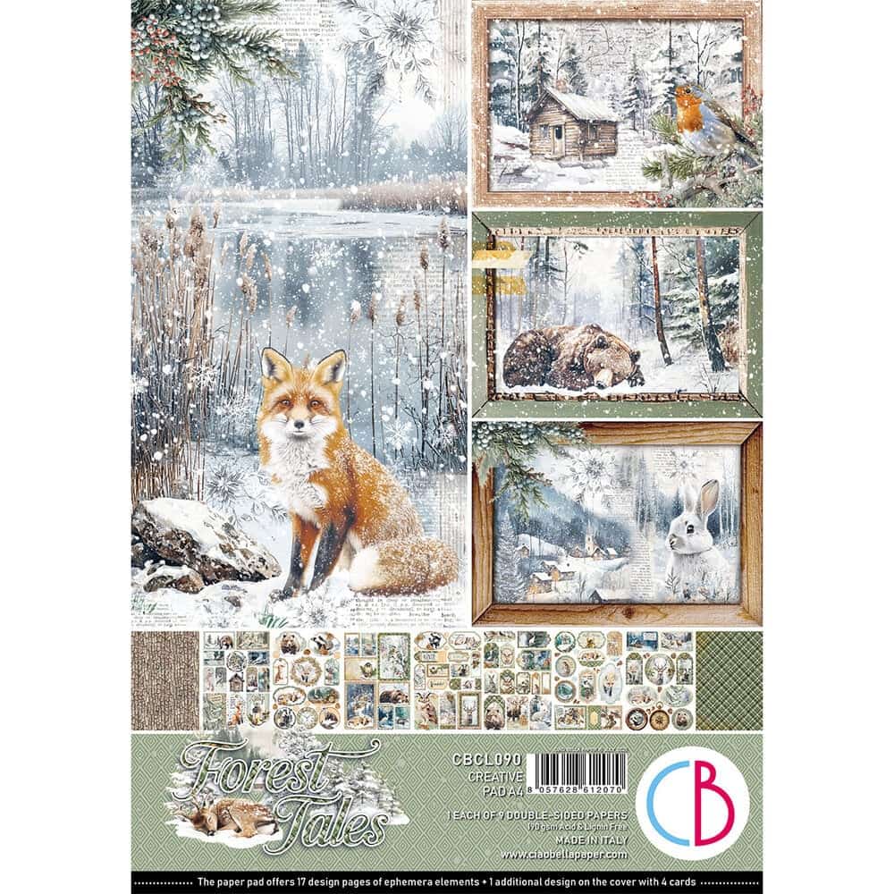 Creative Pad 9 - pack - Forest Tales - 1 - Ciao Bella - Tidformera