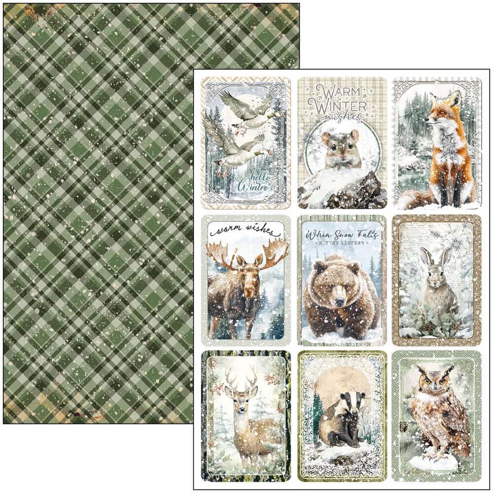 Creative Pad 9 - pack - Forest Tales - 2 - Ciao Bella - Tidformera