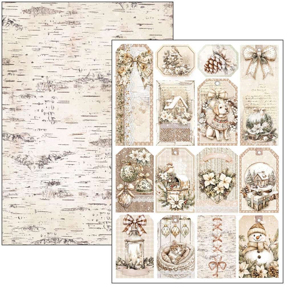 Creative Pad 9 - pack - Winter season - 11 - Ciao Bella - Tidformera