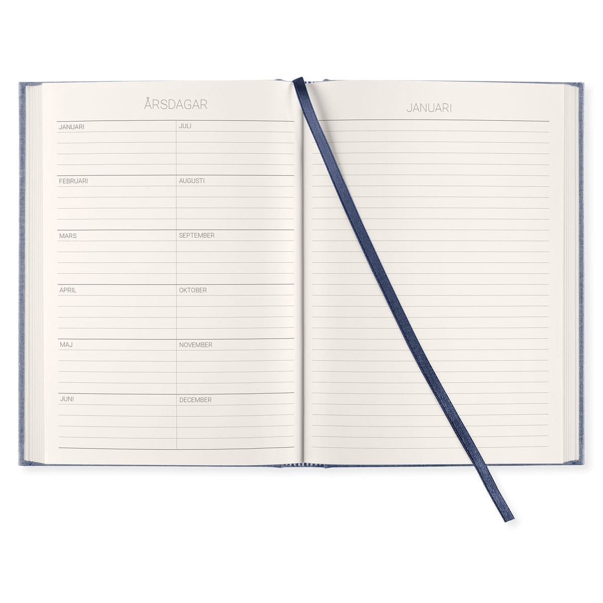 Dagböcker Paperstyle - Denim 1 - år - 4 - Paperstyle - Tidformera