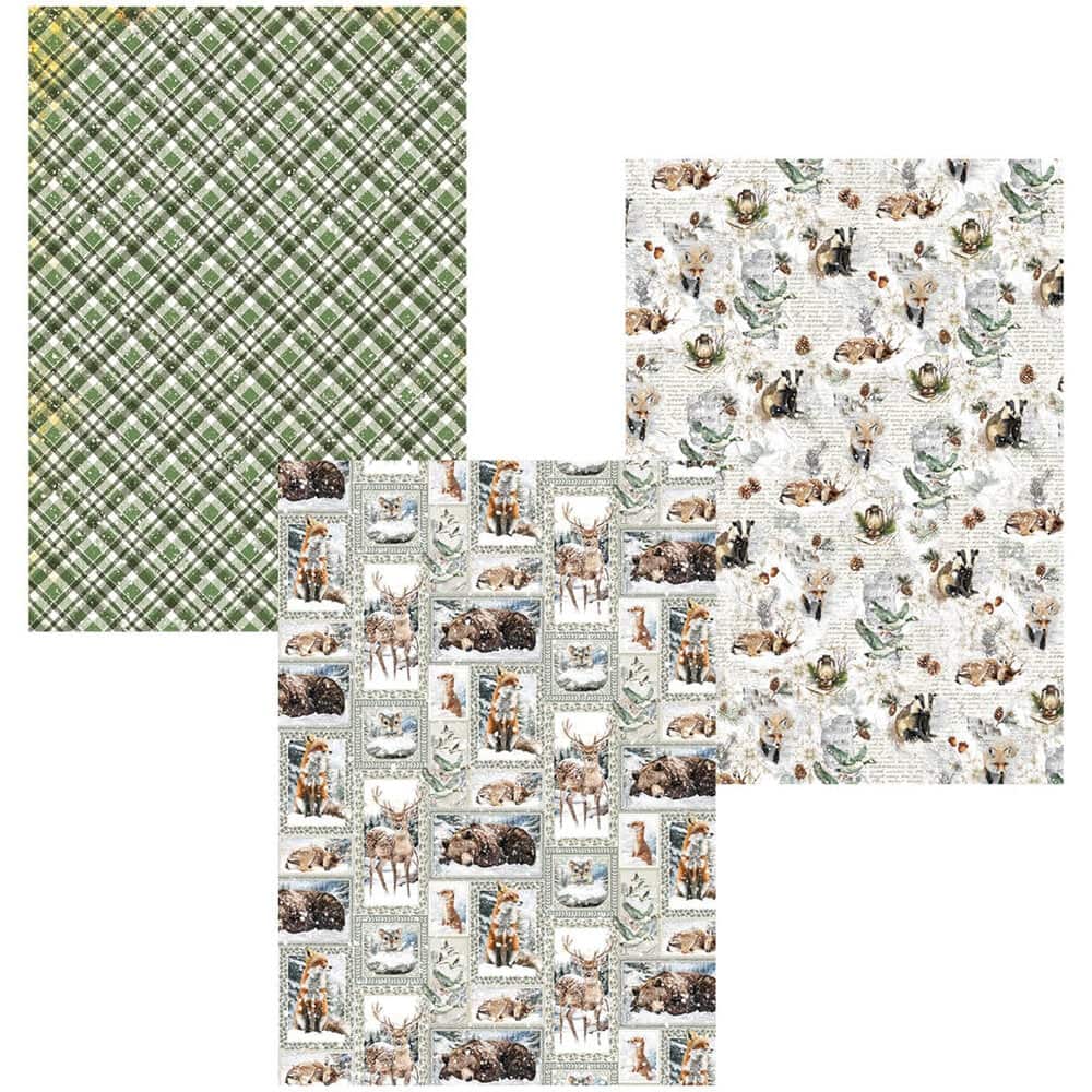 Deluxe & Vellum Dual pack A4 - 6 - pack Forest Tales - 3 - Ciao Bella - Tidformera