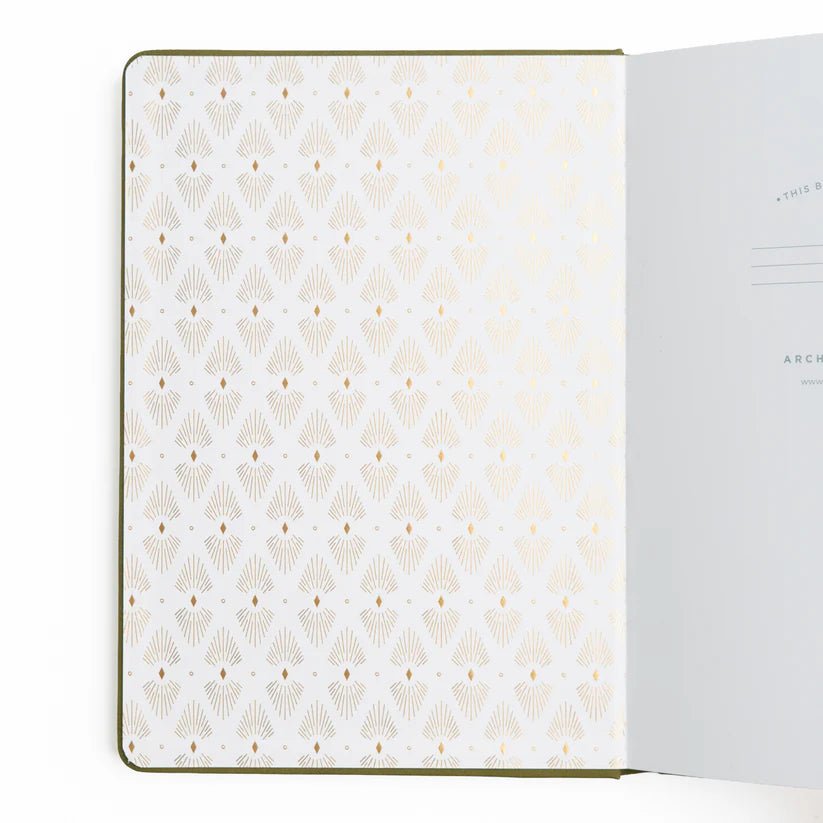 Dotted Notebook - A5 - Literary Frog - 4 - Archer & Olive - Tidformera
