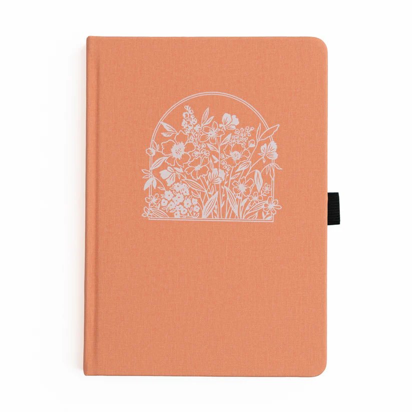 Dotted Notebook - A5 - Wildflowers Framed - 1 - Archer & Olive - Tidformera