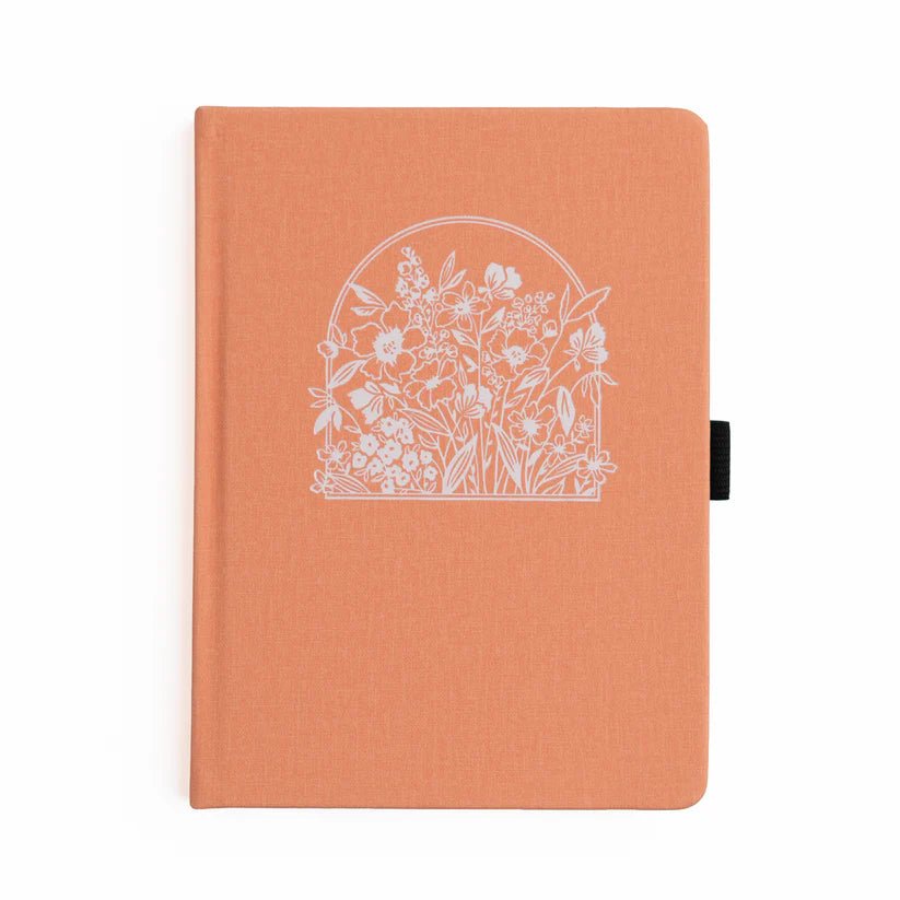 Dotted Notebook - B6 - Wildflowers Framed - 1 - Archer & Olive - Tidformera