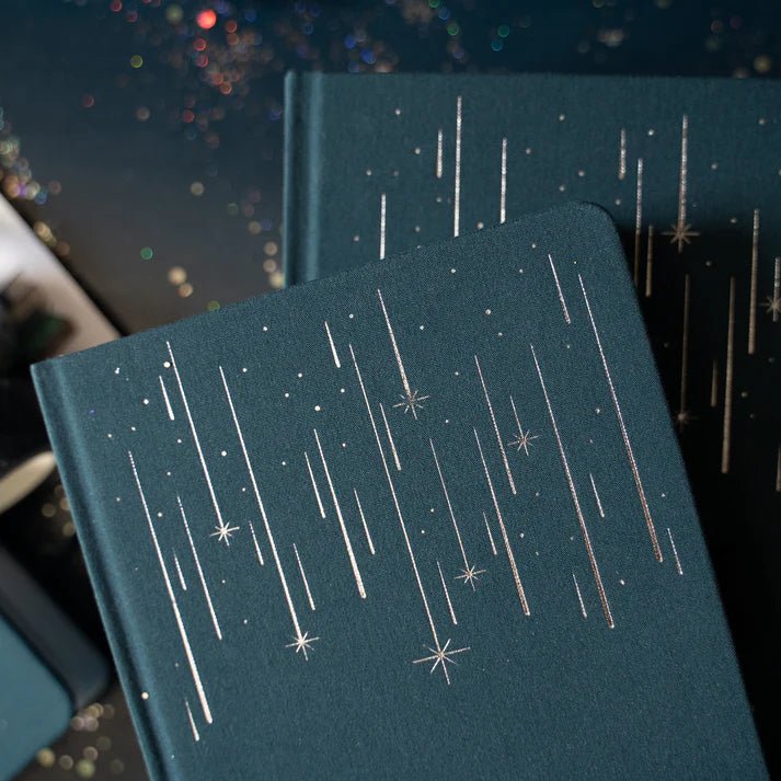 Dotted Notebook Meteor Shower A5 - 5 - Archer & Olive - Tidformera