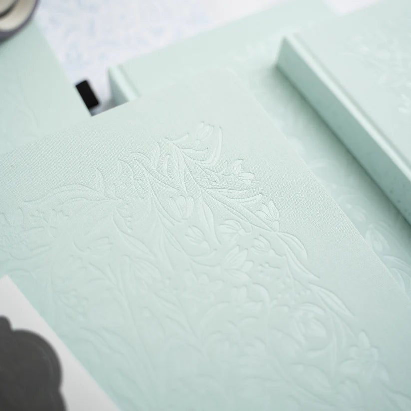 Dotted Notebook Snowdrops Slim - 4 - Archer & Olive - Tidformera