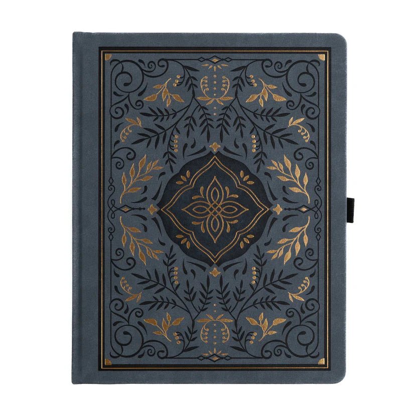 Dotter Notebook - Letter Size - Storybook in Navy - 1 - Archer & Olive - Tidformera