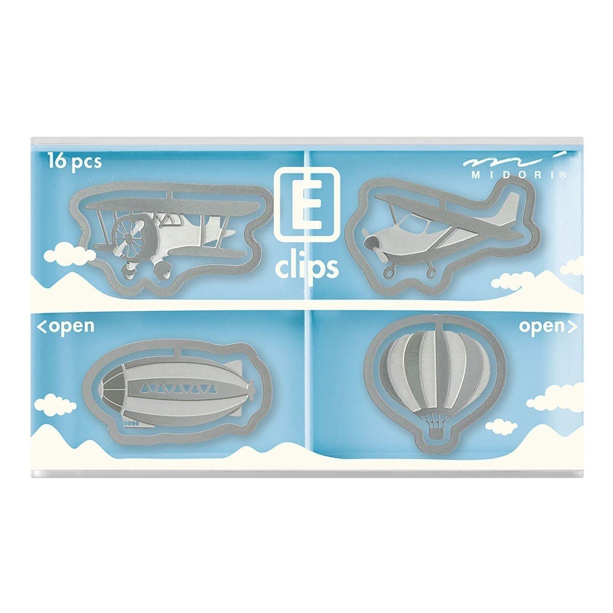 E - clips Gem i metall - Aerial vehicle - 6 - Midori - Tidformera