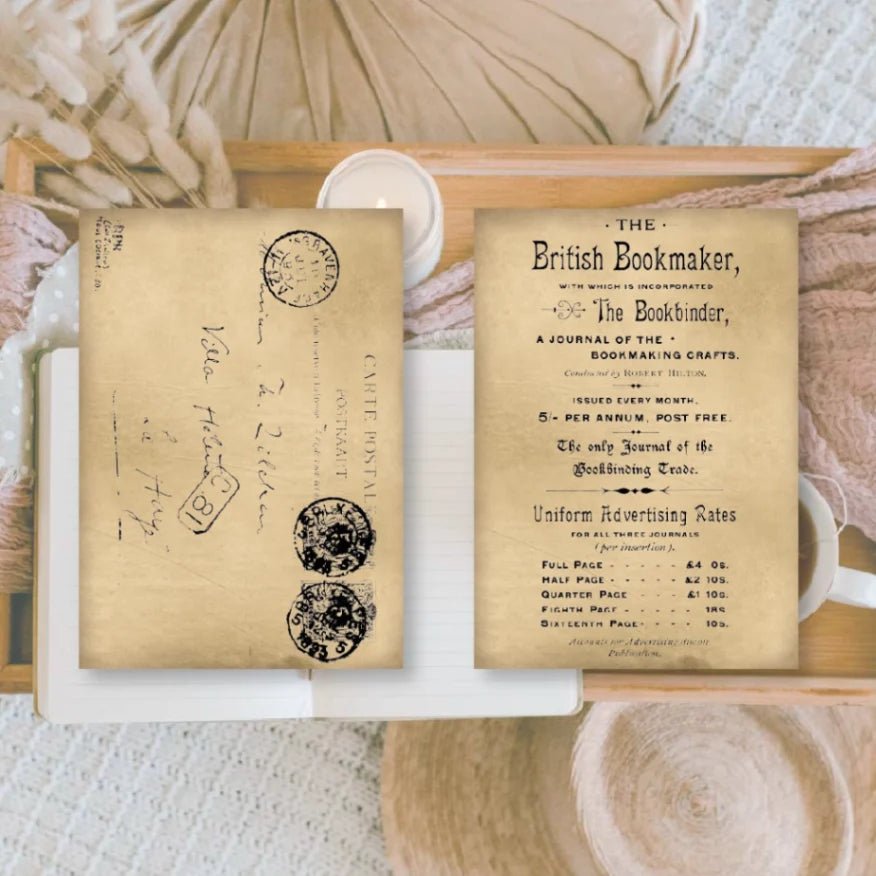 Ephemera Paper 7,4 x 10,5 - Written Records - 5 - Plan & Plot Studio - Tidformera