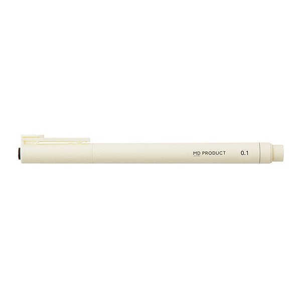 Fineliner MD Drawing Pen Black - 0,1 - 5 - Midori - Tidformera