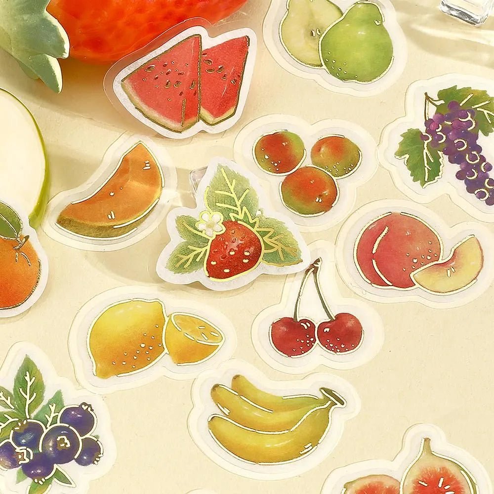 Flake stickers - Ippai - Fruits are all over the place! - 3 - BGM - Tidformera