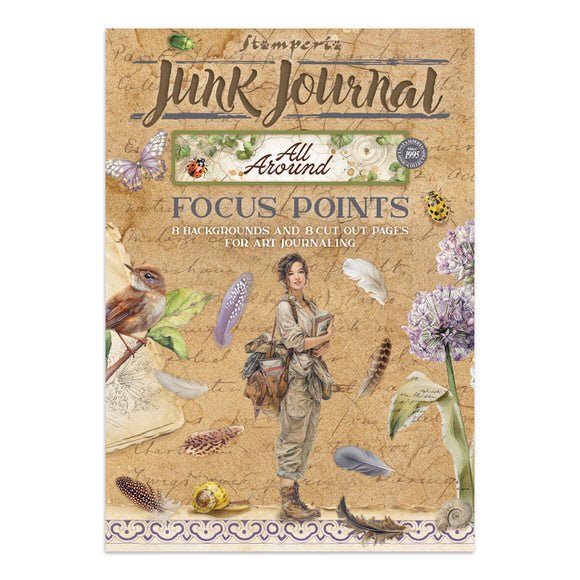 Focus points - Junk Journal - All Around - 1 - Stamperia - Tidformera