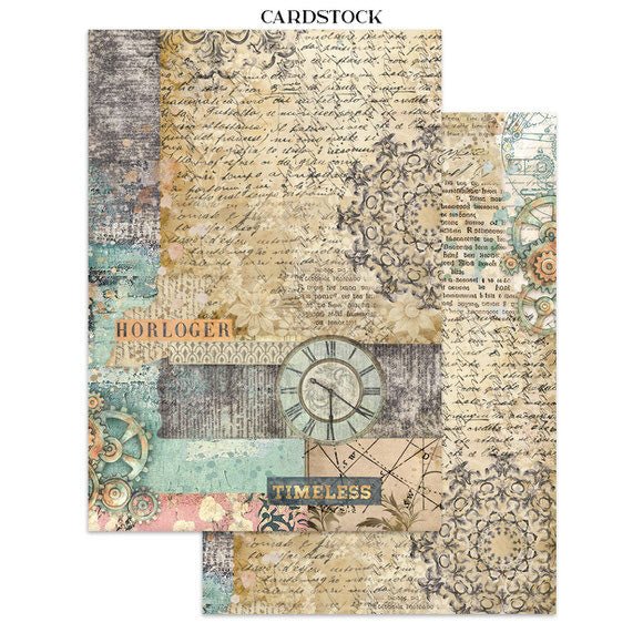 Focus points - Junk Journal - Gardens of time - 15 - Stamperia - Tidformera