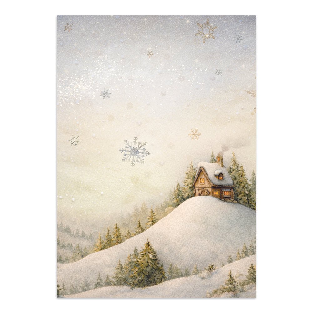 Focus points - Junk Journal - Silent Night - 13 - Stamperia - Tidformera