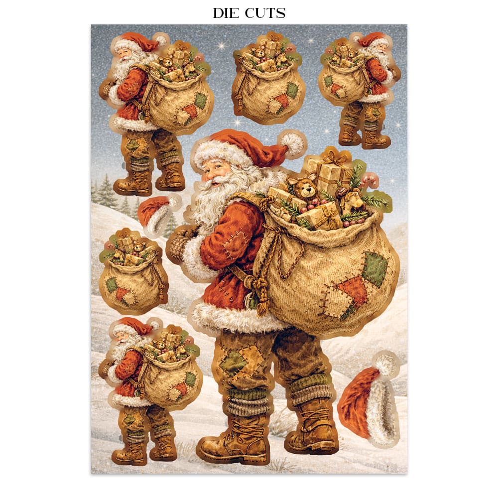 Focus points - Junk Journal - Silent Night - 25 - Stamperia - Tidformera