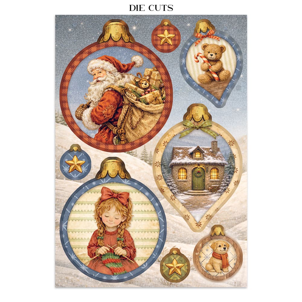 Focus points - Junk Journal - Silent Night - 31 - Stamperia - Tidformera