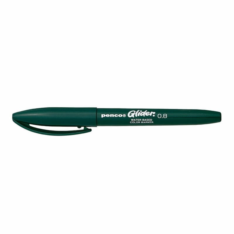 Glider Color Pen - Dark Green - 1 - Penco - Tidformera