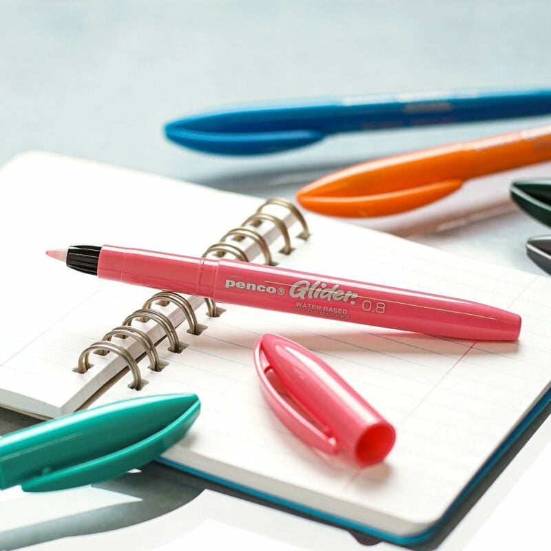 Glider Color Pen - Dark Green - 3 - Penco - Tidformera