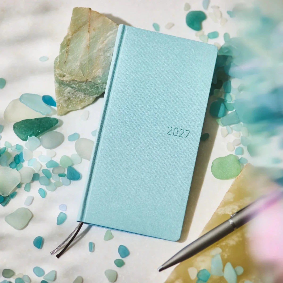 Sea Glass Hobonichi Weeks kalender 2027 - Tidformera