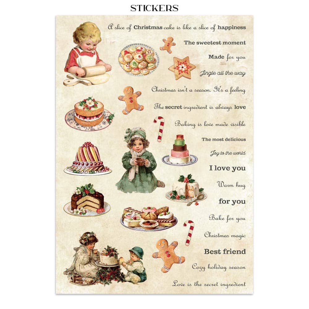 Junk Journal - Classic Christmas - 11 - Stamperia - Tidformera
