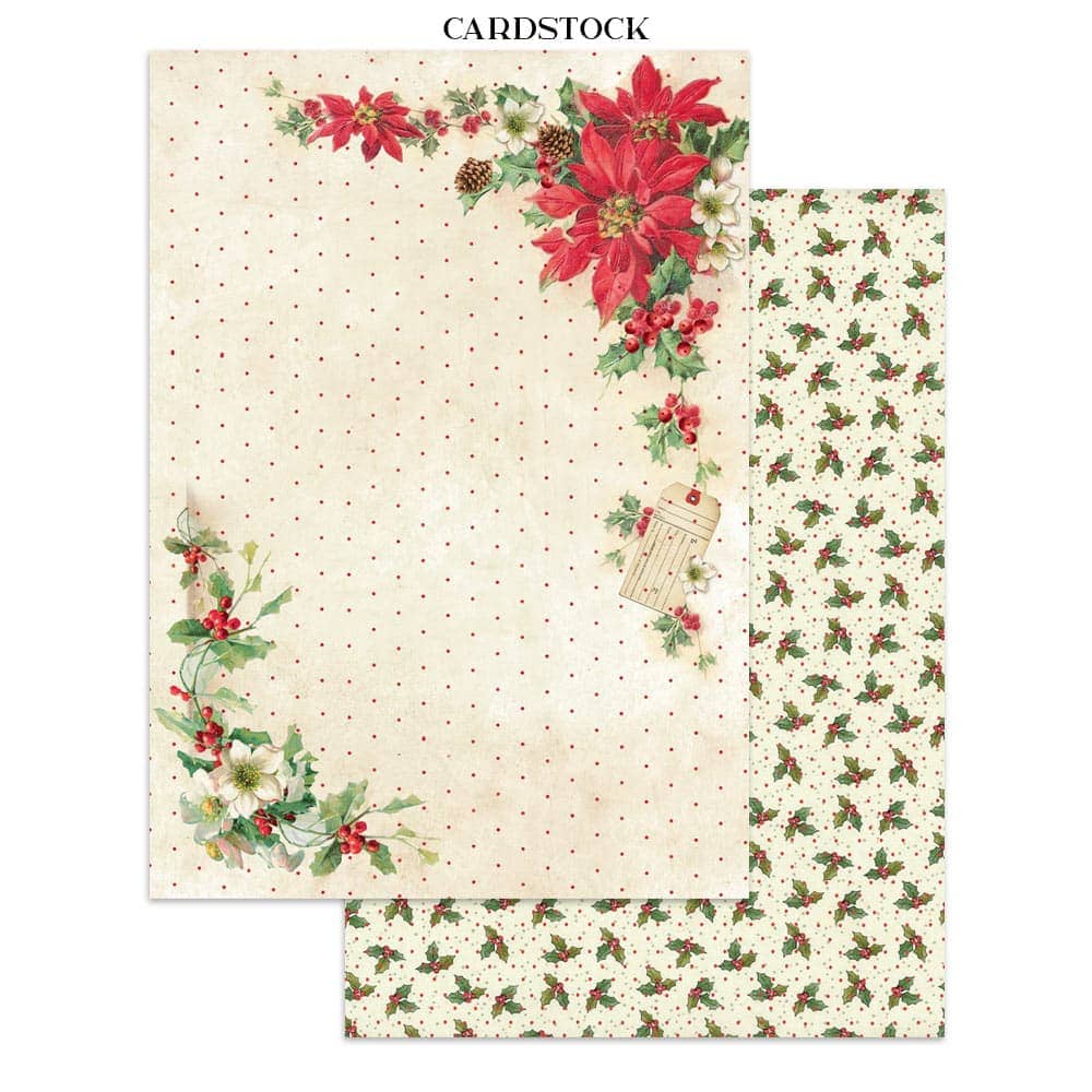Junk Journal - Classic Christmas - 19 - Stamperia - Tidformera