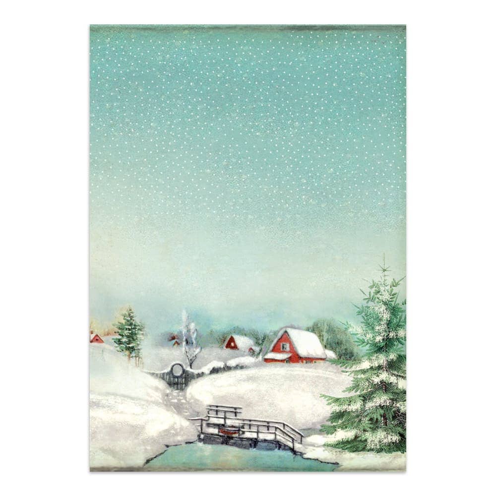 Junk Journal - Classic Christmas - 16 - Stamperia - Tidformera