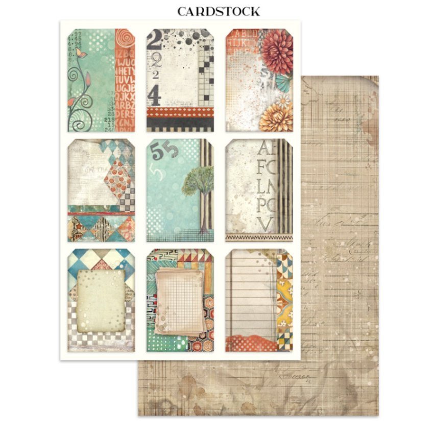Junk Journal - Furry Friends - 5 - Stamperia - Tidformera