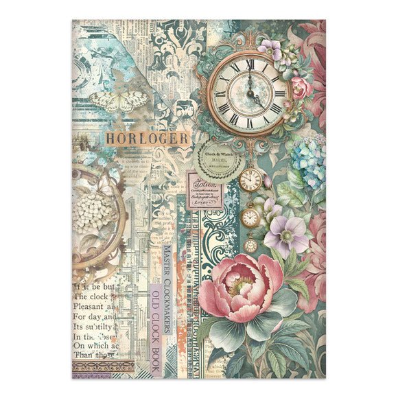 Junk Journal - Gardens of time - 23 - Stamperia - Tidformera