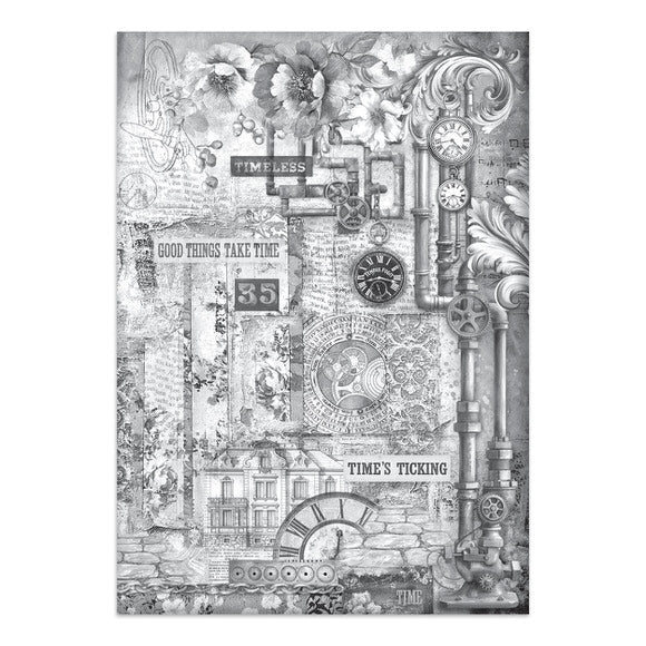 Junk Journal - Gardens of time - 14 - Stamperia - Tidformera