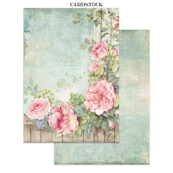 Junk Journal - House of Roses - 6 - Stamperia - Tidformera