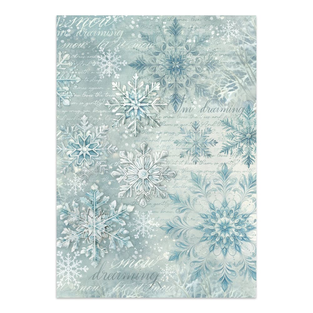 Junk Journal - White Christmas - 21 - Stamperia - Tidformera