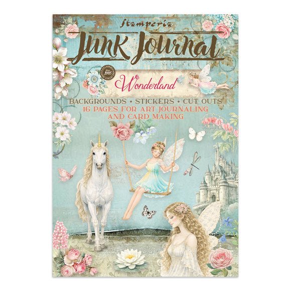 Junk Journal - Wonderland - 1 - Stamperia - Tidformera