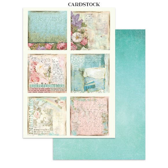 Junk Journal - Wonderland - 16 - Stamperia - Tidformera