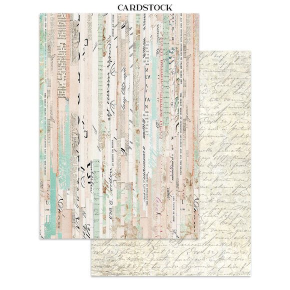 Junk Journal - Wonderland - 21 - Stamperia - Tidformera