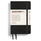 Linjerad skrivbok Lt A6 Hård pärm Black - 1 - Leuchtturm1917 - Tidformera