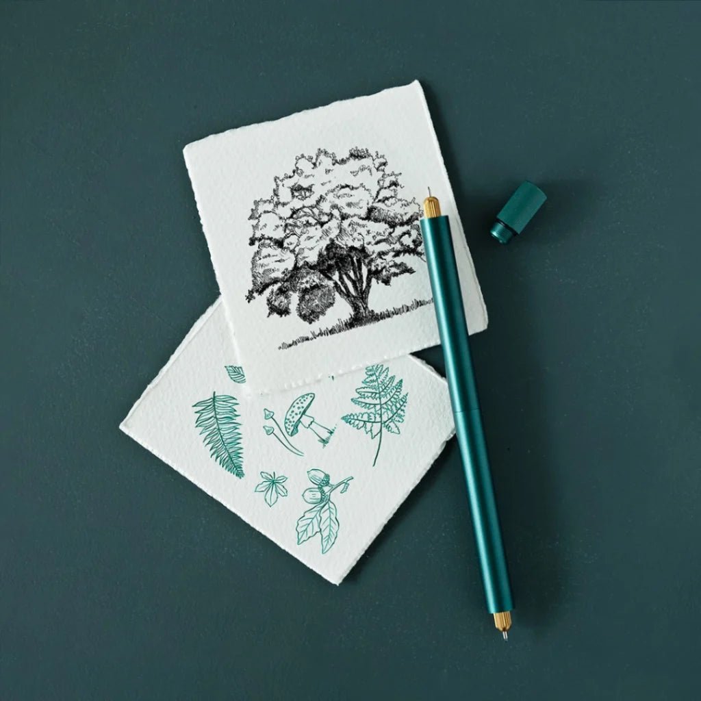 Lumos Pro Refillable Multi - Tip Pen - Duo Tip - Ivy - 2 - Tom's Studio - Tidformera