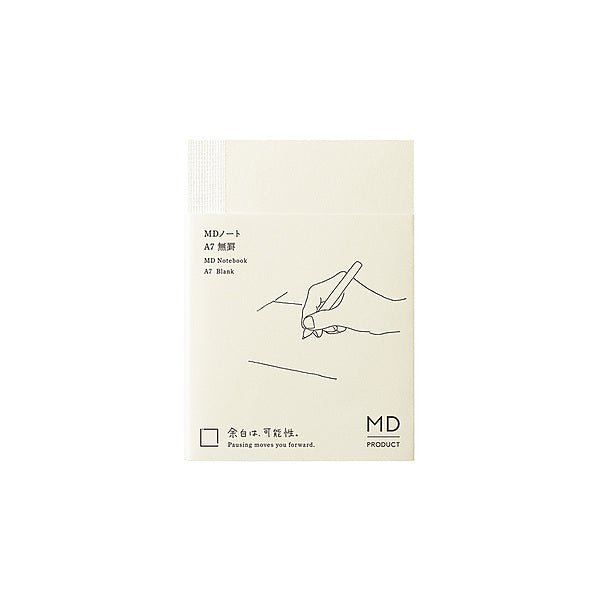 MD Notebook A7 - Olinjerad - 1 - Midori - Tidformera