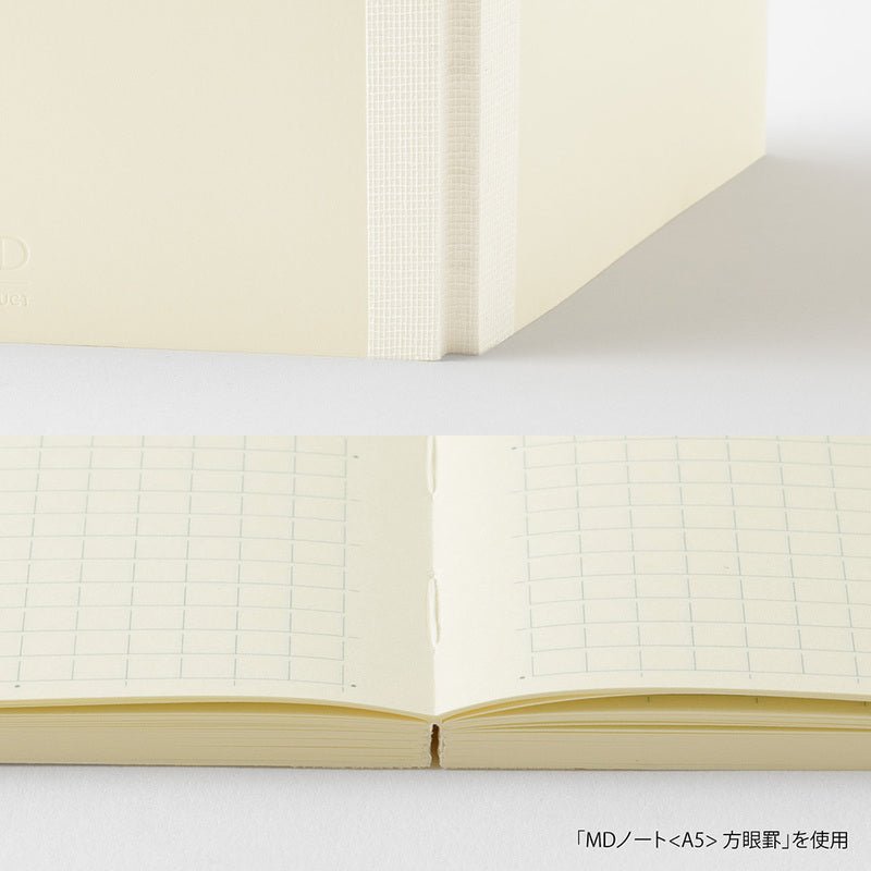 MD Notebook B6 Slim - Grid - 2 - Midori - Tidformera